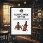 കോനർ മക്ഗ്രിഗറിന്, വ്യാജ ഐറിഷ് സ്റ്റൗട്ട് പരസ്യങ്ങളുടെ പേരിൽ കംപ്ലയൻസ് നോട്ടീസ്