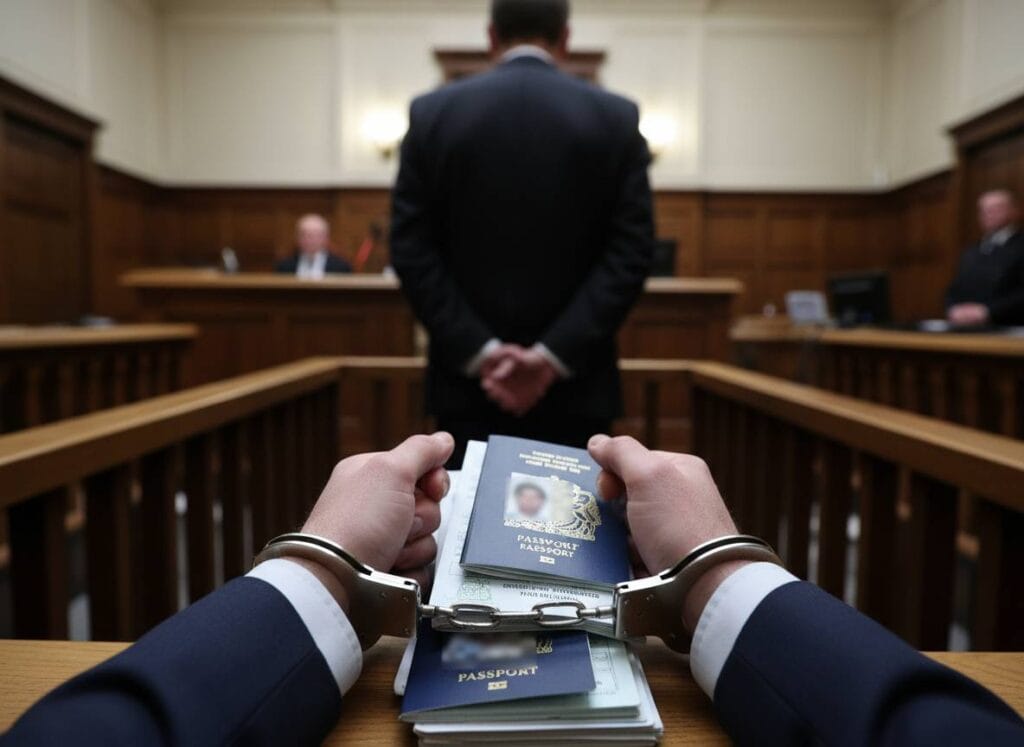 കൊല്ലപ്പെട്ട ഐറിഷ് യുവതിയുടെ മകൻ എന്ന വ്യാജേന ആൾമാറാട്ടം നടത്തിയ പാസ്പോർട്ട് തട്ടിപ്പുകാരന് തടവ്.