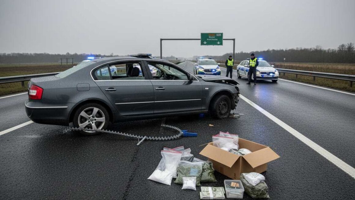 ഡബ്ലിനിലും സിനിമ സ്റ്റൈൽ ഗാർഡ കാർ ചെസ് , വൻ മയക്കുമരുന്ന് പിടികൂടി