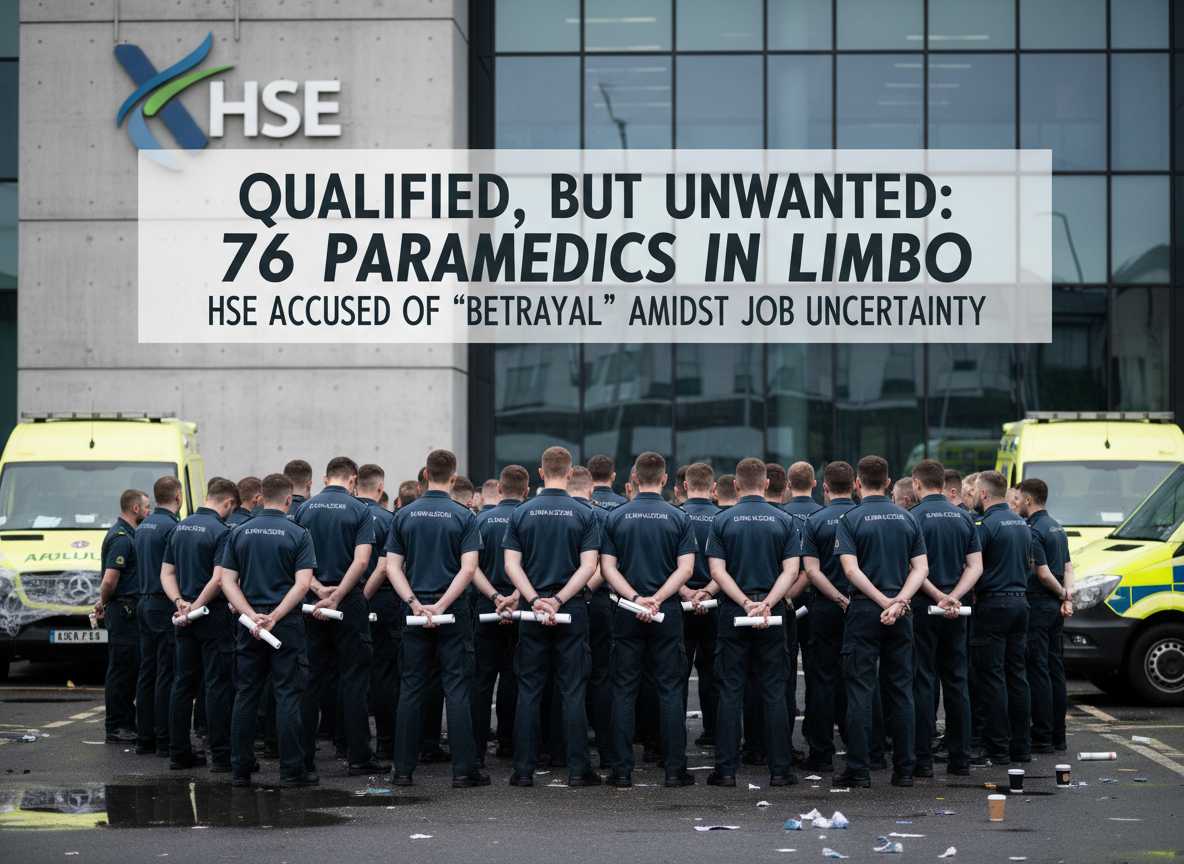 76 പുതുതായി യോഗ്യത നേടിയ പാരാമെഡിക്കുകൾക്ക് തൊഴിൽ അനിശ്ചിതത്വം