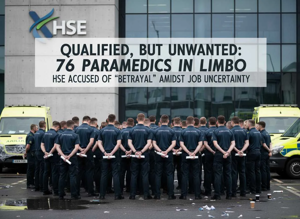 76 പുതുതായി യോഗ്യത നേടിയ പാരാമെഡിക്കുകൾക്ക് തൊഴിൽ അനിശ്ചിതത്വം