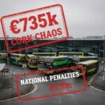 Bus Éireann-ന് കോർക്കിൽ €735k പിഴ; രാജ്യത്ത് മൊത്തം €2.6m