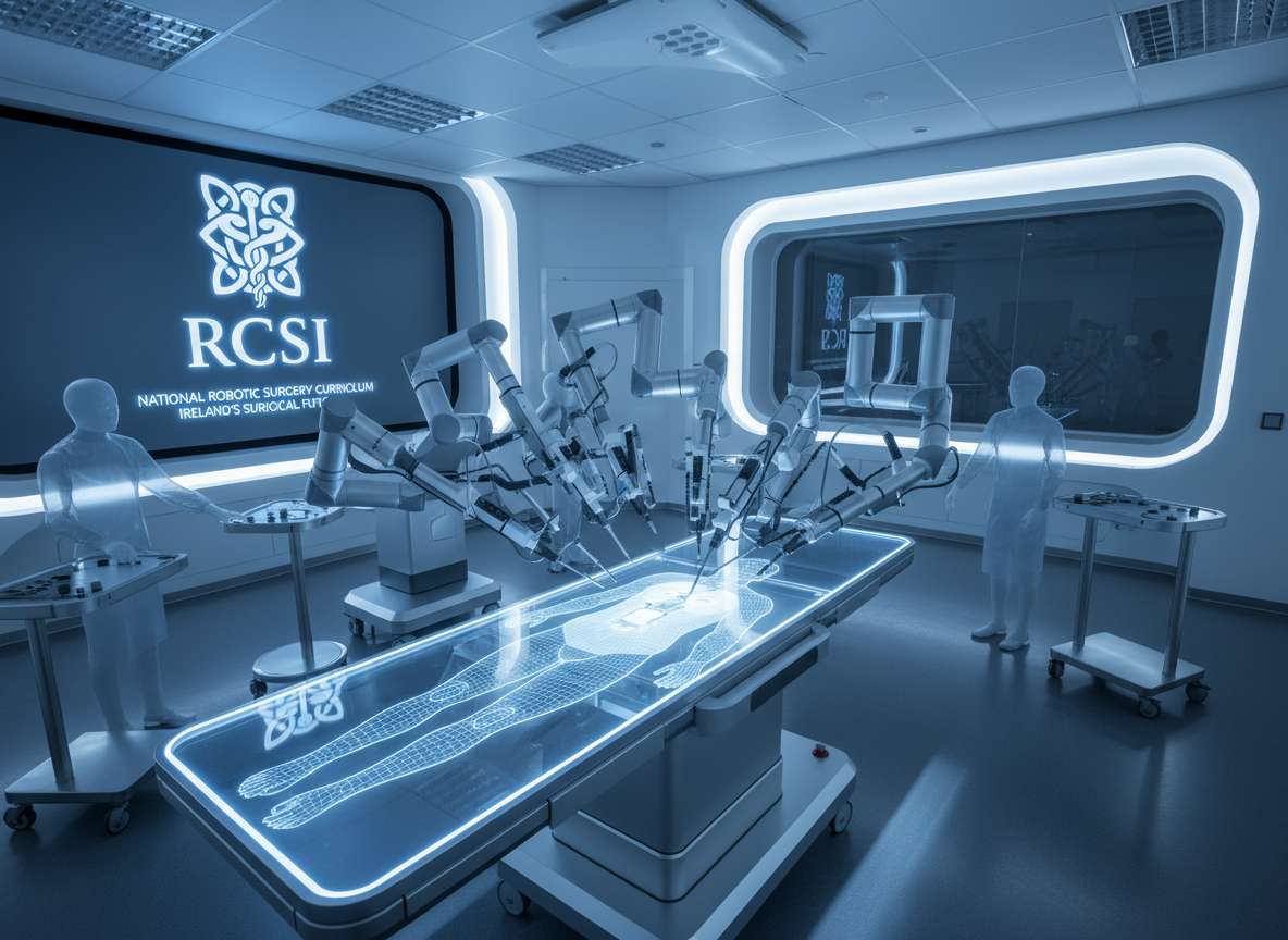 RCSI വിപ്ലവകരമായ ദേശീയ റോബോട്ടിക് സർജറി പാഠ്യപദ്ധതി അനാവരണം ചെയ്യുന്നു