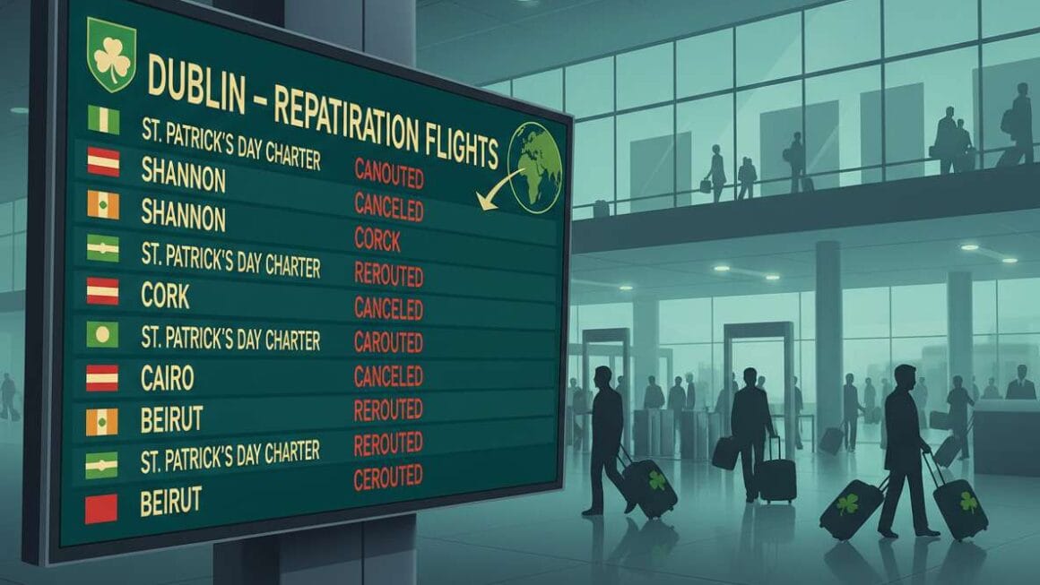 ഐറിഷ് സർക്കാർ ആയിരക്കണക്കിന് പൗരന്മാരെ തിരിച്ചെത്തിക്കാനുള്ള അടിയന്തര പദ്ധതികൾ ആരംഭിച്ചു