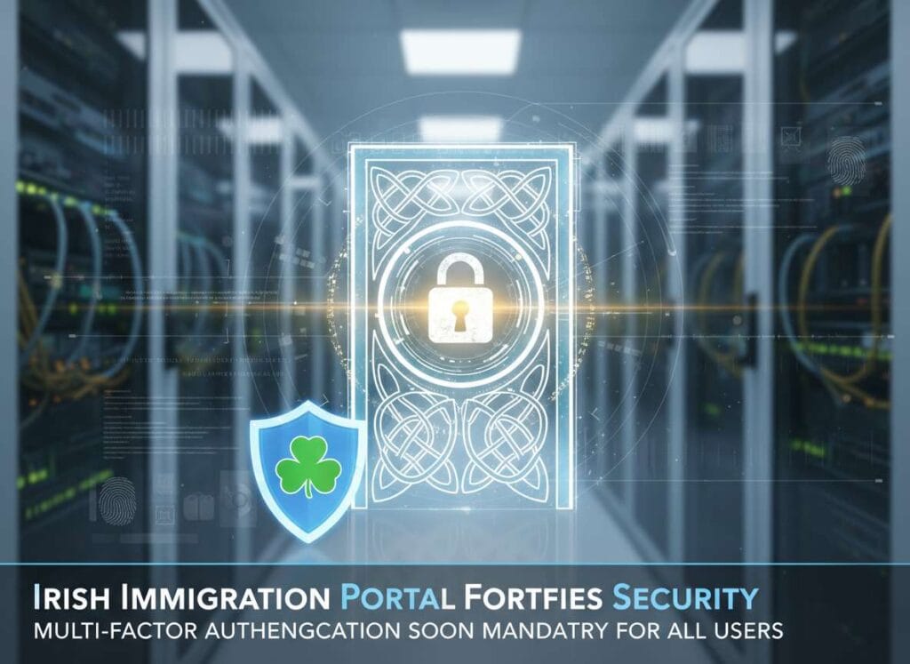 ഐറിഷ് ഇമിഗ്രേഷൻ പോർട്ടൽ സുരക്ഷ; എല്ലാ ഉപയോക്താക്കൾക്കും Multi-Factor Authentication നിർബന്ധമാക്കും.