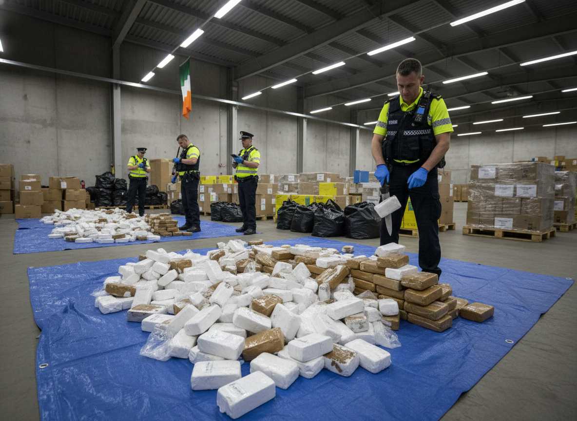 ഡബ്ലിൻ മയക്കുമരുന്ന് സംഘത്തിന് ഗാർഡൈയുടെ കനത്ത പ്രഹരം; 2.75 മില്യൺ യൂറോയുടെ കൊക്കെയ്ൻ പിടികൂടി