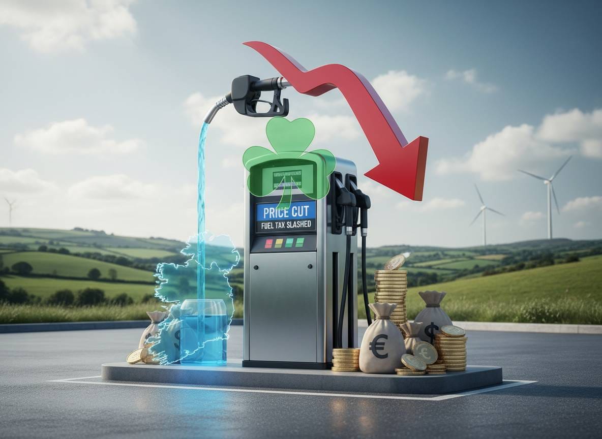 ഇന്ന് പെട്രോൾ അടിക്കേണ്ട, നാളെ മുതൽ ഐറിഷ് സർക്കാർ ഇന്ധന നികുതി വെട്ടിക്കുക്കുന്നു