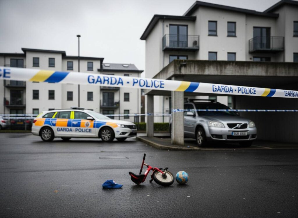 ഡബ്ലിനിലെ കാർ പാർക്കിൽ നടന്ന ദാരുണമായ അപകടത്തിൽ  മൂന്ന് വയസ്സുകാരൻ കുട്ടി മരിച്ചു