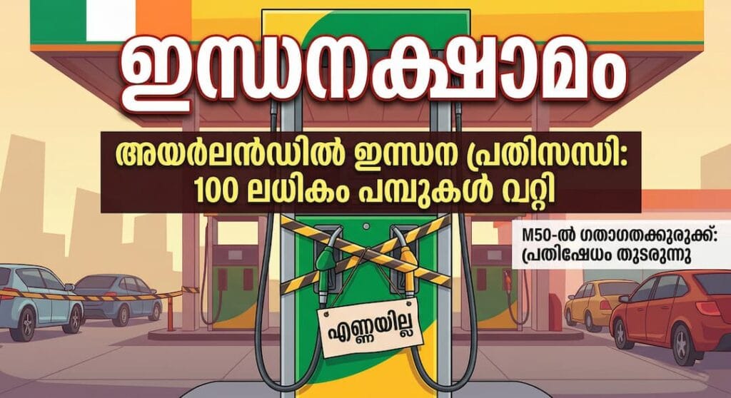 ഇന്ധനവില പ്രതിഷേധം; 100-ലധികം പമ്പുകളിൽ ഇന്ധനം തീർന്നു, രാജ്യം ഗതാഗതക്കുരുക്കിൽ