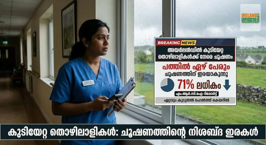 അയർലൻഡിൽ പത്തിൽ ഏഴ് കുടിയേറ്റ തൊഴിലാളികളും ചൂഷണത്തിന് ഇരയാകുന്നു: ഞെട്ടിക്കുന്ന റിപ്പോർട്ടുമായി എം.ആർ.സി.ഐ