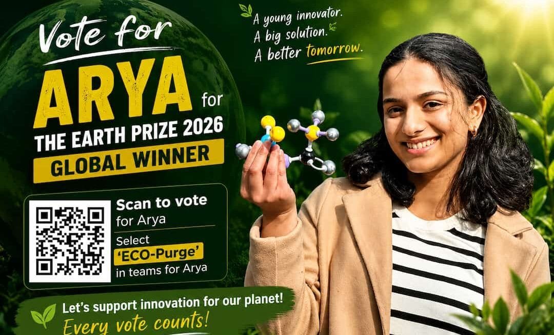 ആഗോള അംഗീകാരത്തിന്റെ നെറുകയിൽ ഒരു മലയാളി! ആര്യ സതീഷിന് വോട്ട് ചെയ്യൂ, നമുക്കൊരുമിച്ച് ചരിത്രം കുറിക്കാം