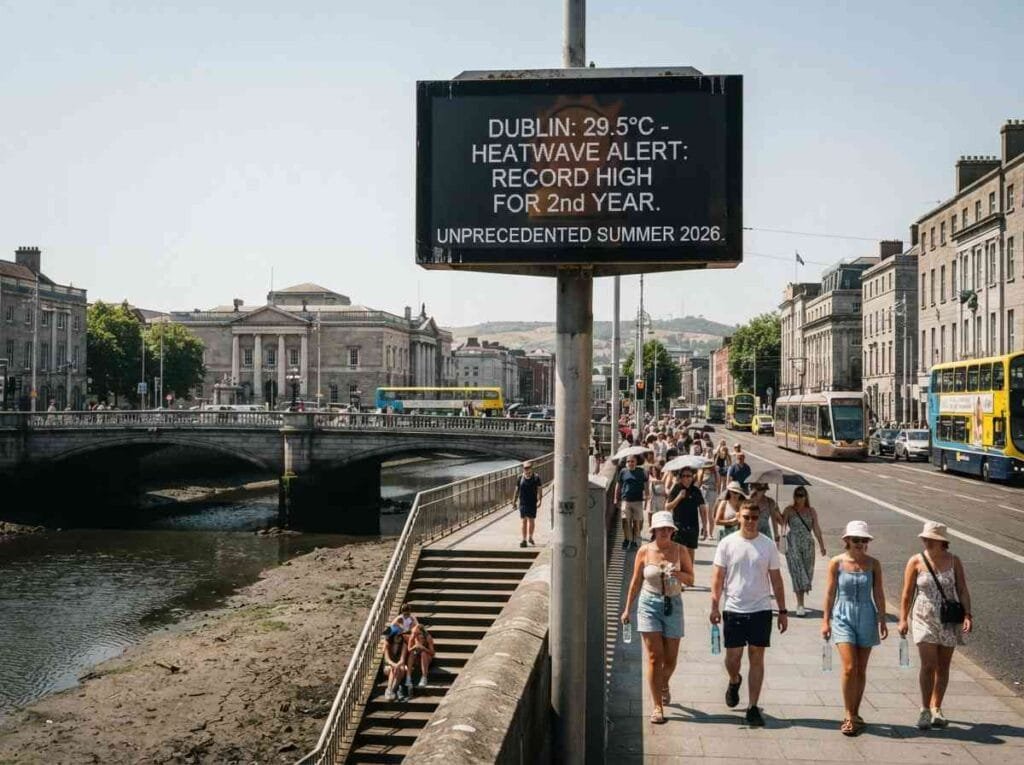 റെക്കോർഡ് ചൂടിൽ അയർലൻഡ്: ചരിത്രത്തിലെ ഏറ്റവും ചൂടേറിയ വേനൽക്കാലമാണ് 2026-ലേതെന്ന് റിപ്പോർട്ട്